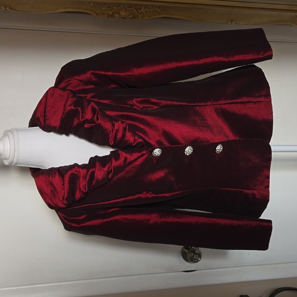 ☀️Host Pick☀️Vintage Cocktail Evening Jacket 14 EUC - Picture 1 of 13